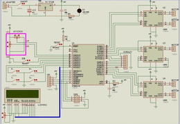 wSchema zapojenia Robot Arm