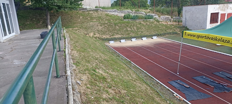 terče po streľbe